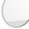 Flash Furniture 20" Round Silver Metal Framed Accent Wall Mirror HFKHD-0GD-CRE8-991315-GG - alternate 6